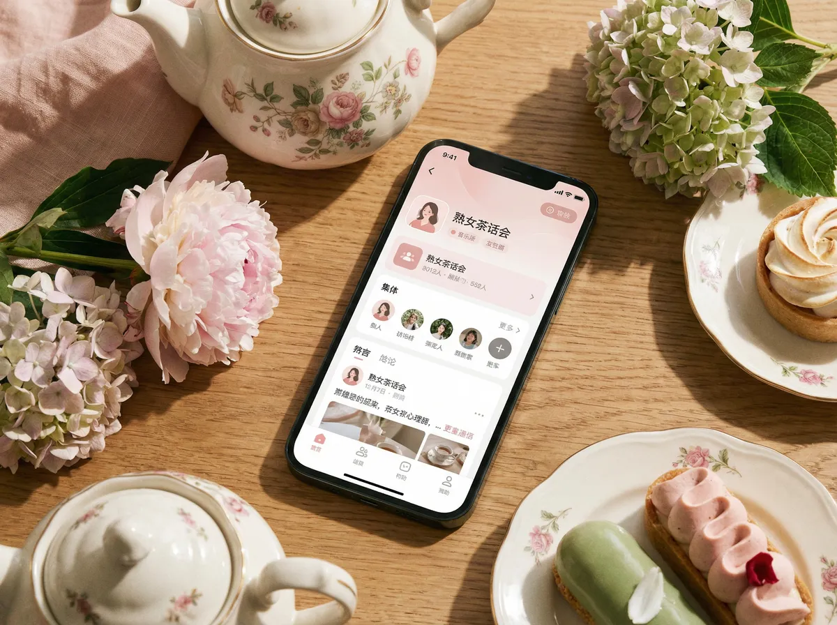女性向视频 手机应用界面展示
